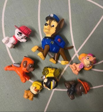 Lot 7 figurines Pat Patrouille 