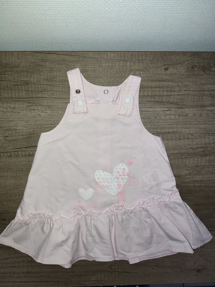 Robe rose 6 mois sucre d'orge #Fille6mois