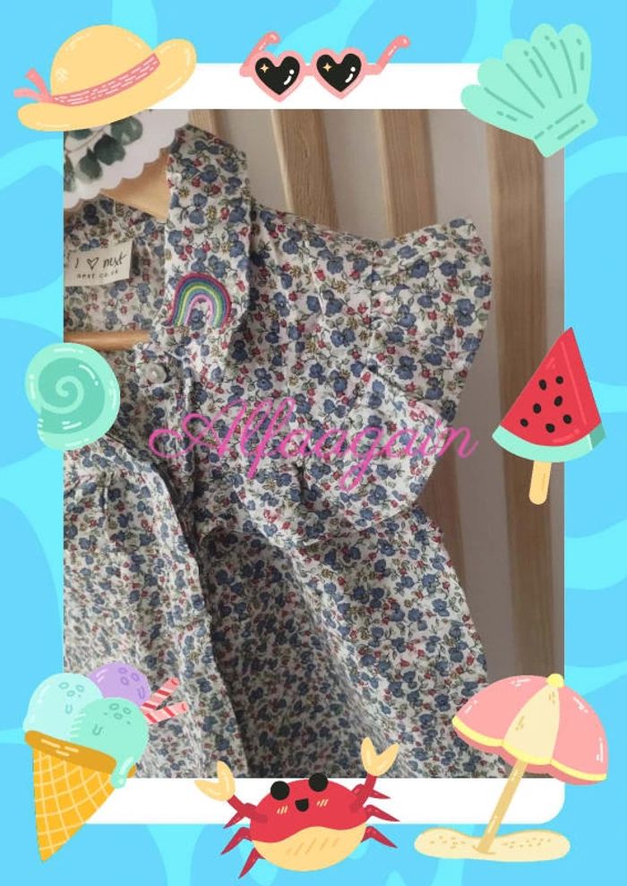 Chemise next fleurie neuve 8ans - photo numéro 2