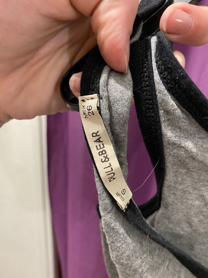 Top court gris Fresh - photo numéro 2