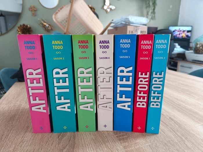 Livres after (T1 a 5) + before (T1&2)