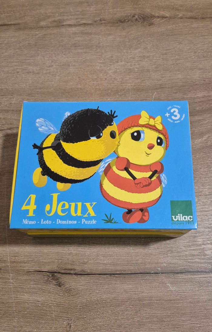 Coffret 4 jeux Drôles de petites bêtes - photo numéro 8