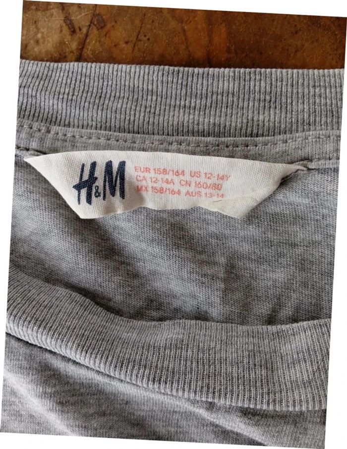 Tee shirt enfant taille 12 ans - photo numéro 3