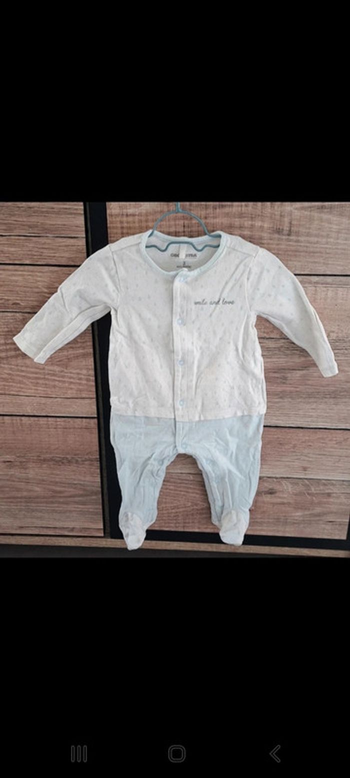 Pyjama une pièce Orchestra 3 mois