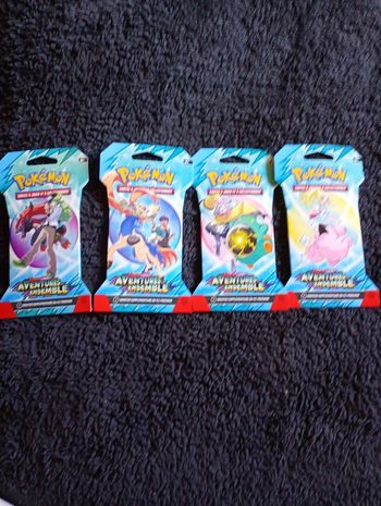 Pokémon Art Set Aventures Ensemble – 4 boosters FR scellés