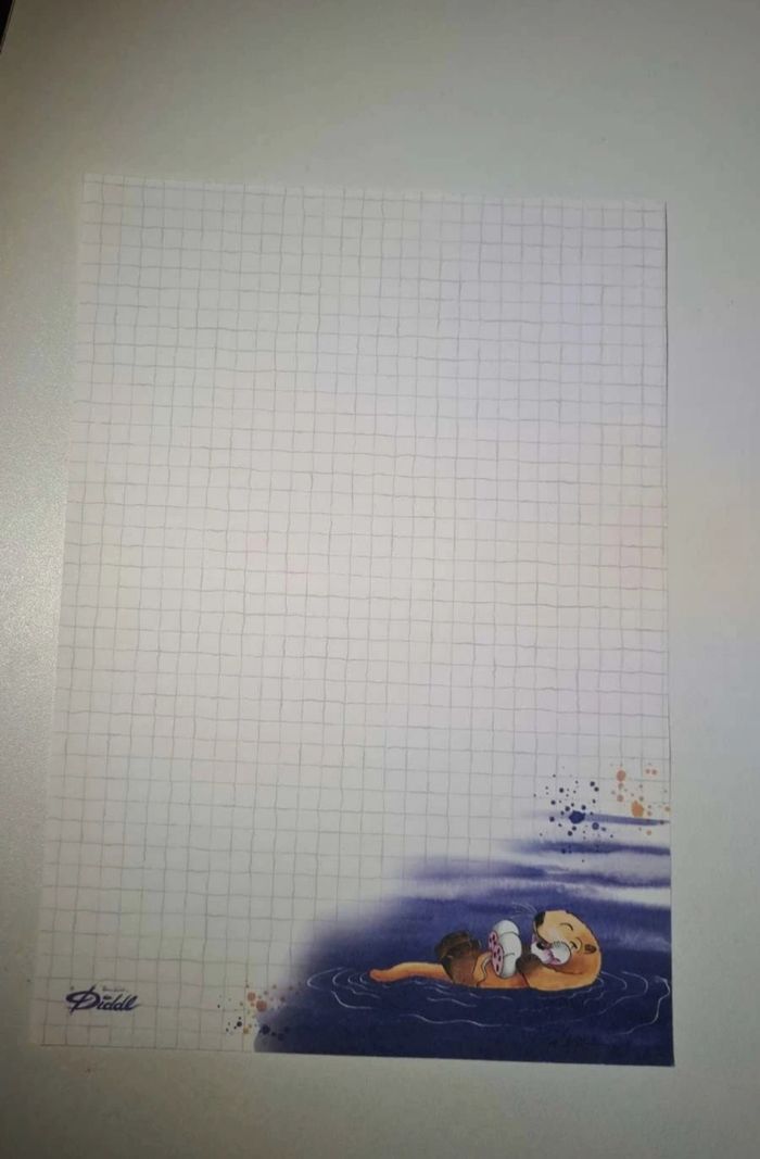 Diddl - Feuille A5 neuve - 0,40€