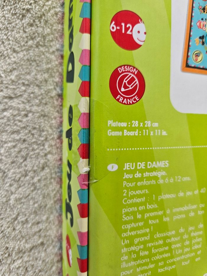 Jeu de dames Neuf - photo numéro 4