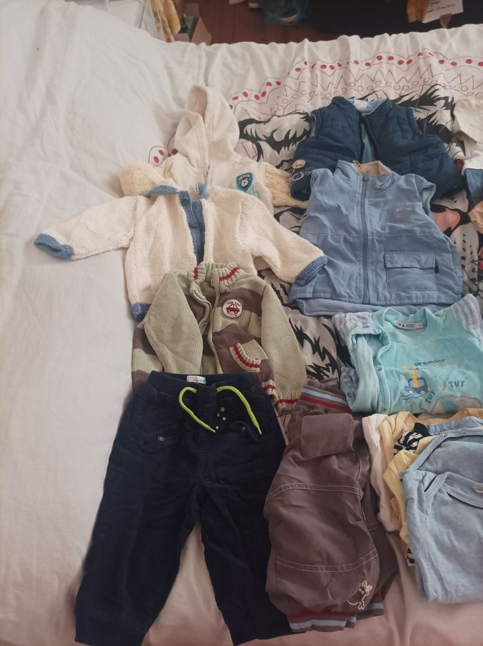 Lot vêtements garçon 12 mois saison hiver - photo numéro 4