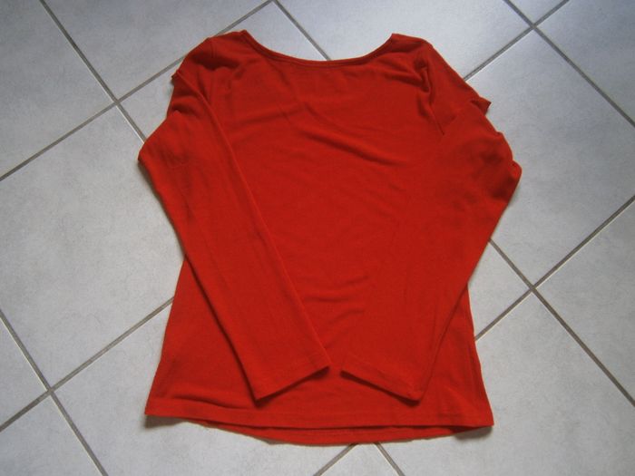 Sous-pull rouge FOR HER Taille XL - photo numéro 6