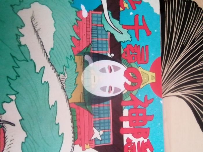 Affiche en tissu Le voyage de chihiro color studio Ghibli - photo numéro 3