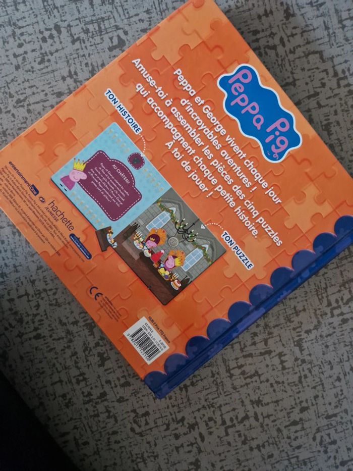 Livre puzzle peppa pig - photo numéro 3