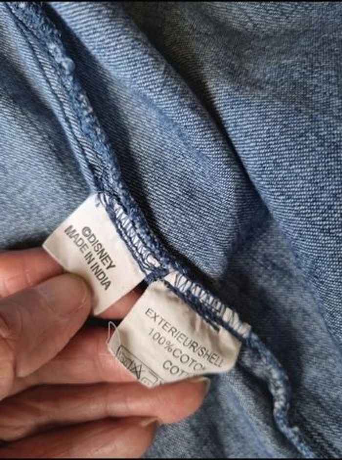 Chemise en jeans logo Buzz l'éclair Disneyland - photo numéro 9