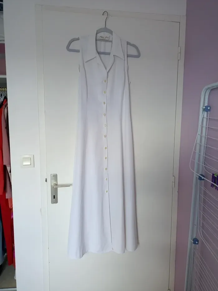 Magnifique robe d'été blanche