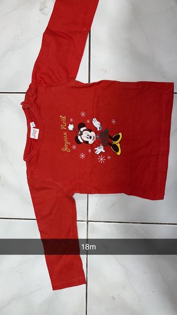 Pull bébé fille minnie