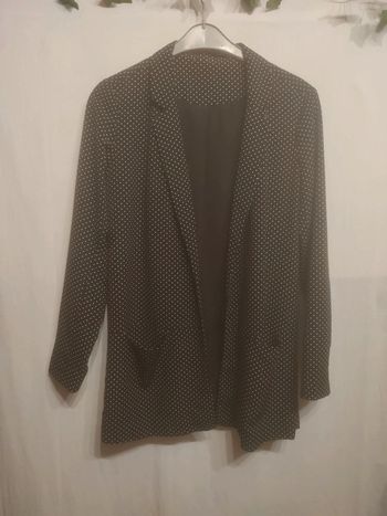 Veste blazer à petits pois T. 42