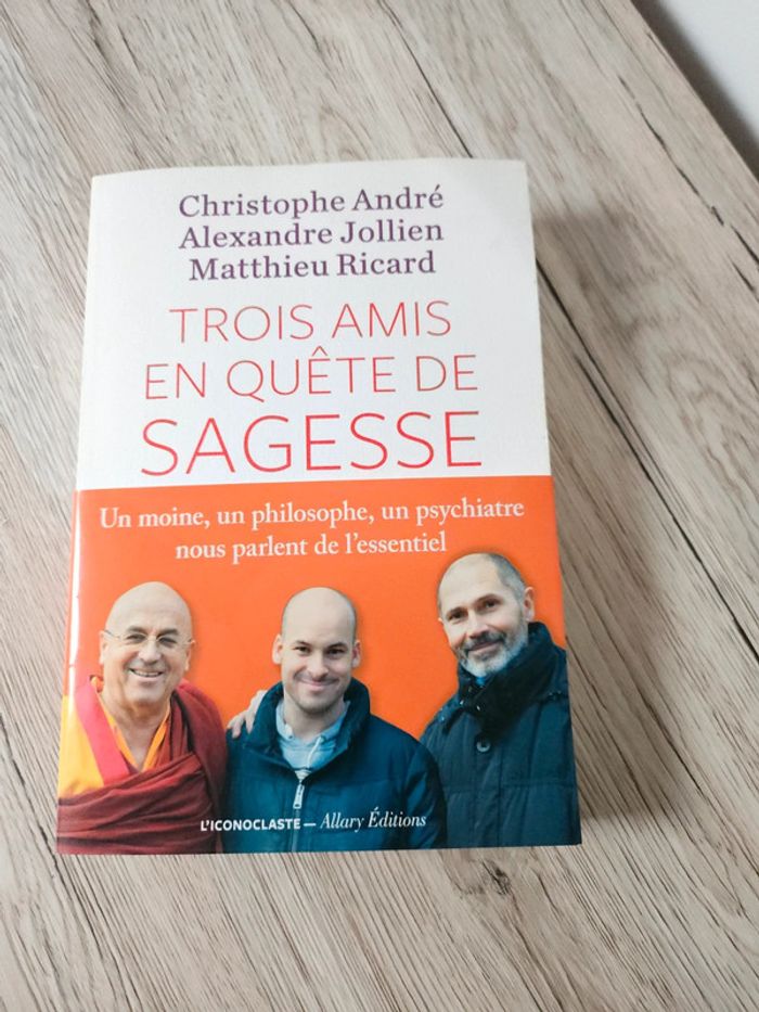 Livre Trois Amis en Quête de Sagesse