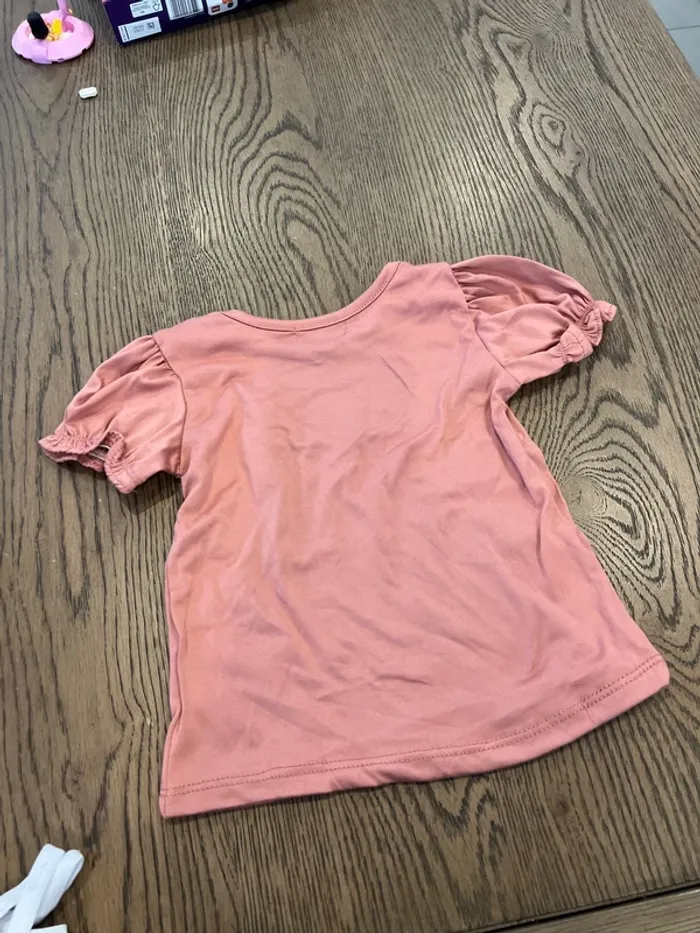 Salopette et tshirt rose 3 ans - photo numéro 8