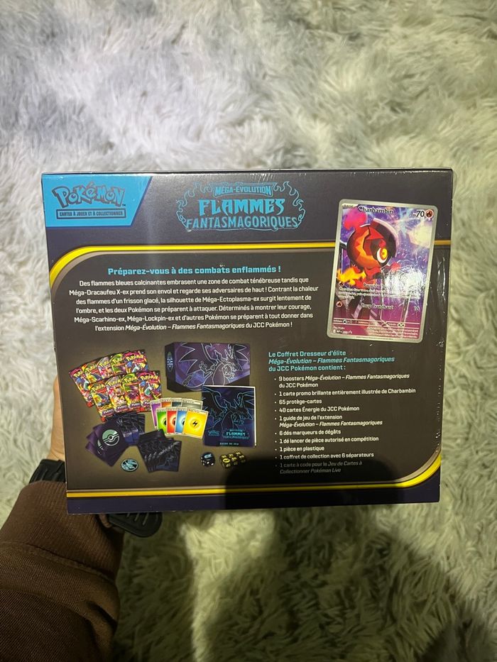 Pokémon ETB mega évolution 02 flammes fantasmagoriques - photo numéro 5