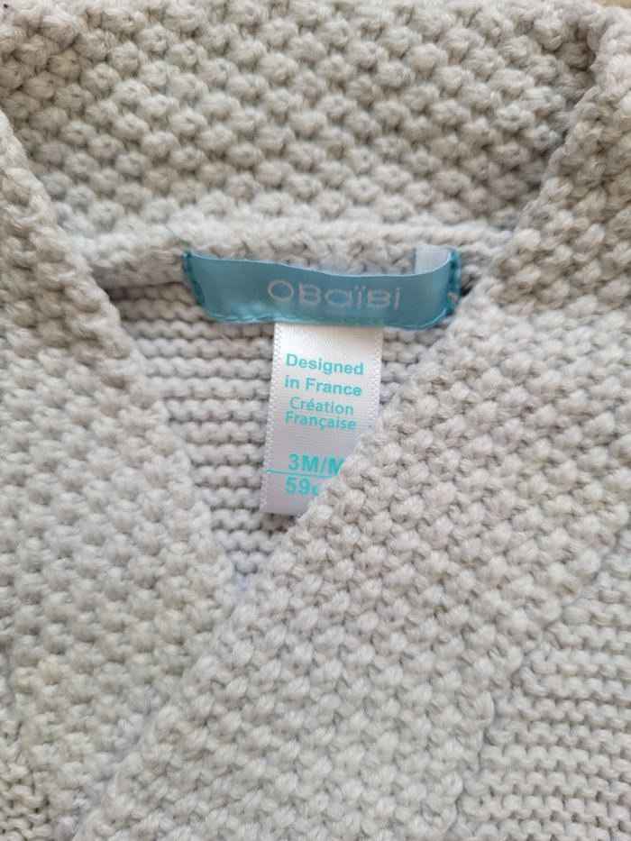 Gilet Obaibi 3 mois - photo numéro 2