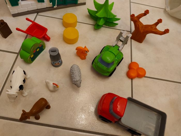 Jeu de construction Ecoiffier Abrick
 Exploitation Agricole - photo numéro 4