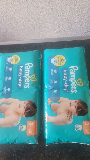 Pampers baby-dry  taille3  (102) 