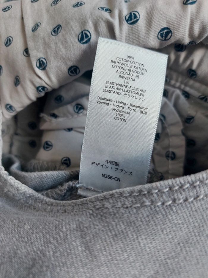 Salopette en jean gris Petit Bateau Taille 6 mois - photo numéro 7