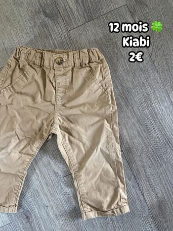 Pantalon 🍀 12 mois 🍀 Kiabi