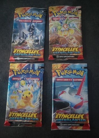 Lot 4 booster etincelle deferlantes