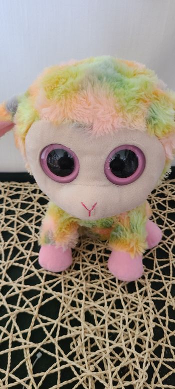 vintage Ty Beanie Boo « Blossom » l'agneau  Vintage des années 1990