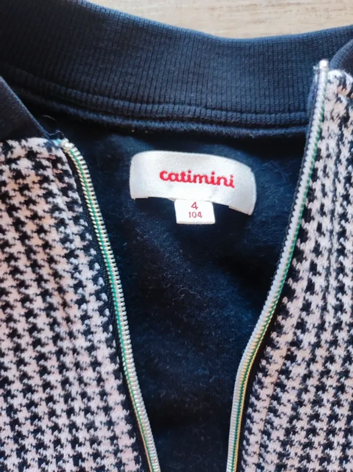 Veste zippée catimini - photo numéro 3