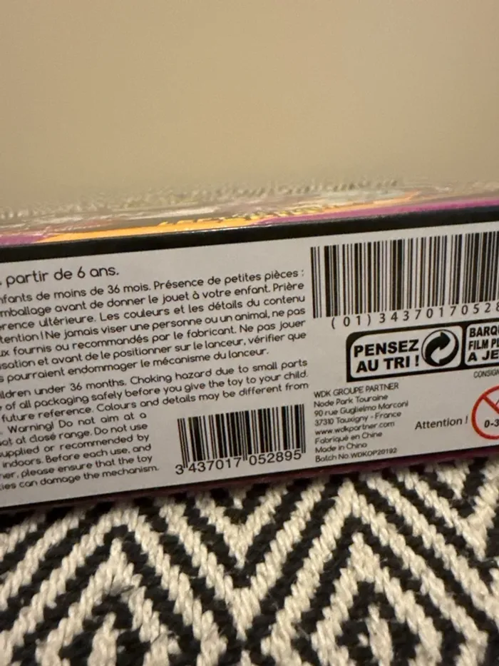 WDK -Toupie infernale (style Beyblade) Purple ice- 6 ans et + - photo numéro 3