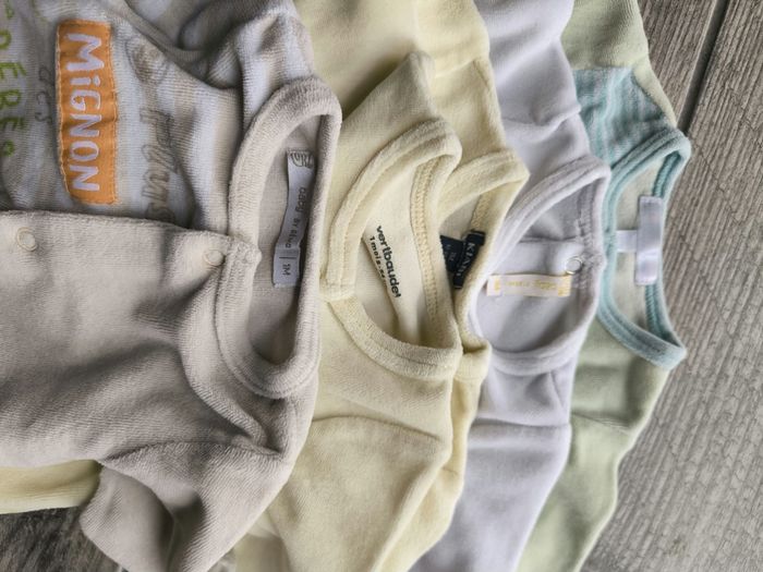 Lot grenouillères pyjamas - photo numéro 2