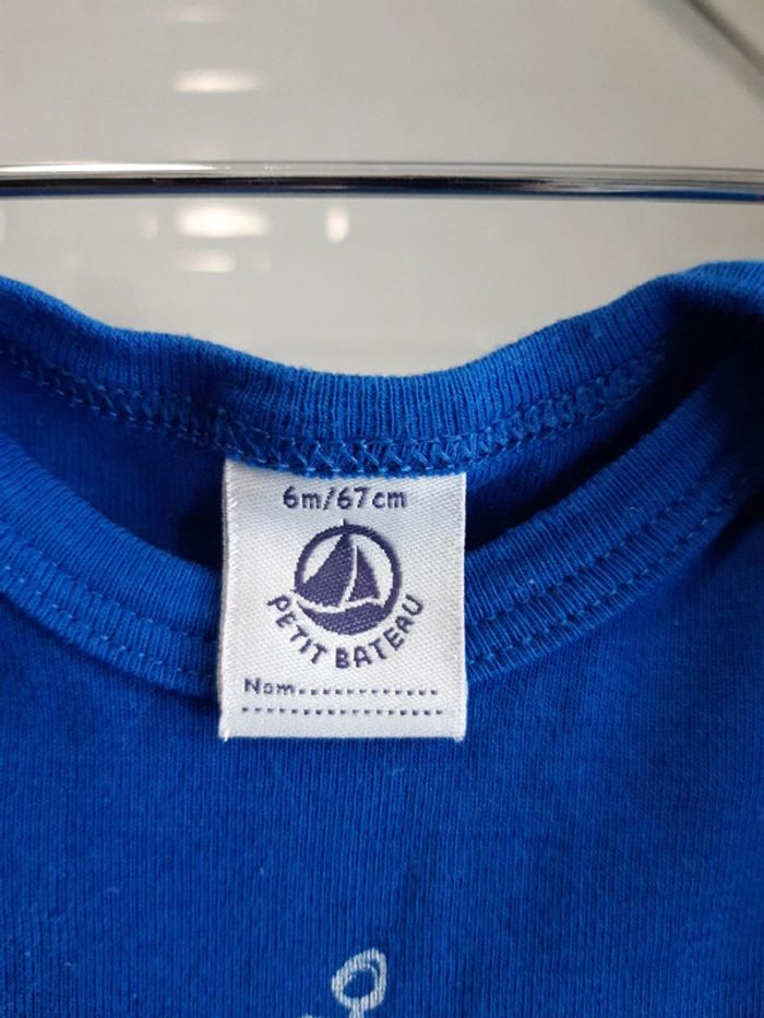 😺 body bébé neuf en 6 mois petit bateau 😺 - photo numéro 2