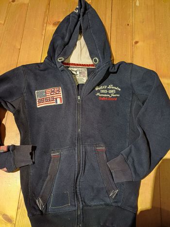 Sweat zippé américain