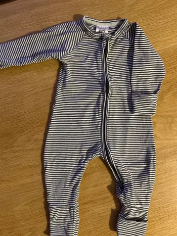 Pyjama 1 pièce DIM zippé 6 mois
