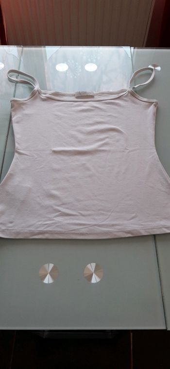 Débardeur blanc Promod T1