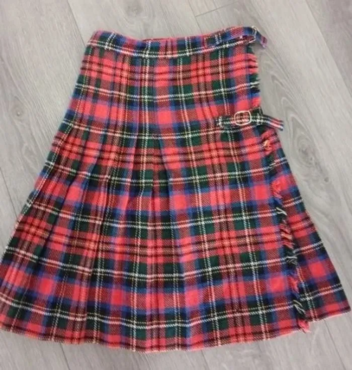 Jupe esprit écossais fille
