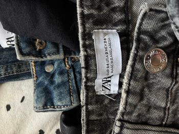 Pantalon en jean Zara