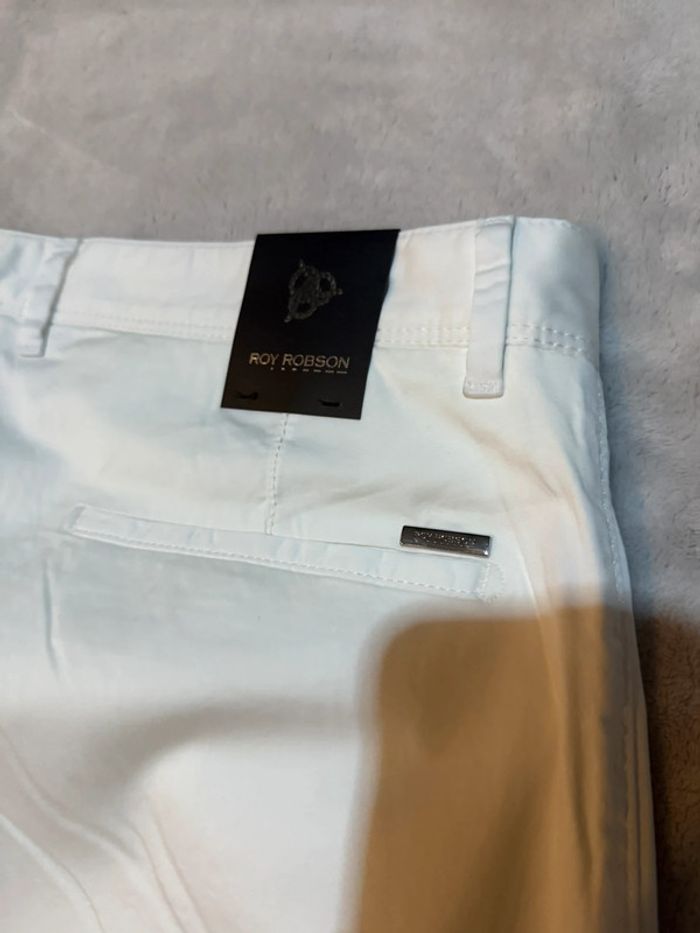 Roy robson - Chino, Blanc, taille 48 - photo numéro 6