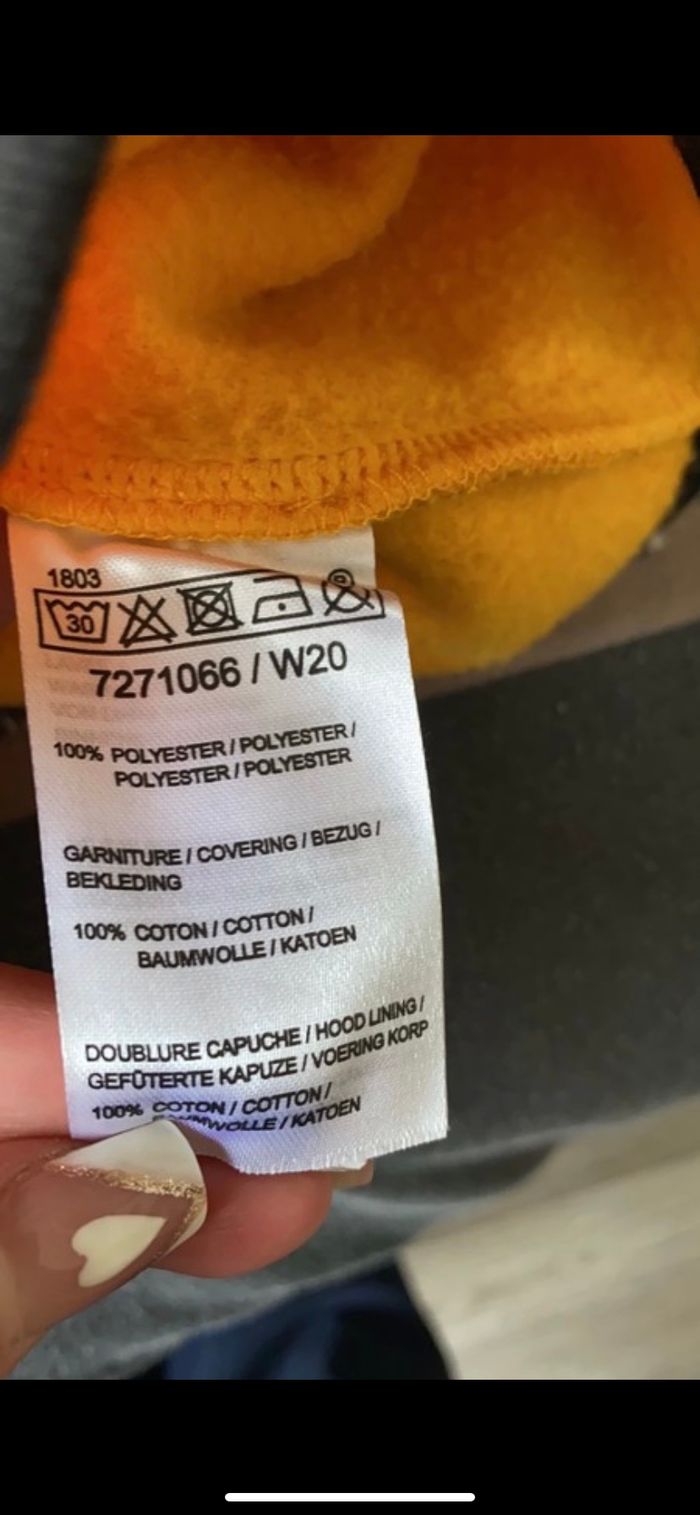 Gilet sans manche jaune - photo numéro 3