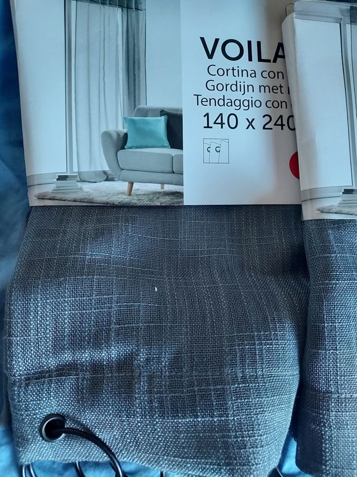 Une paire de rideaux prêt a poser - photo numéro 2