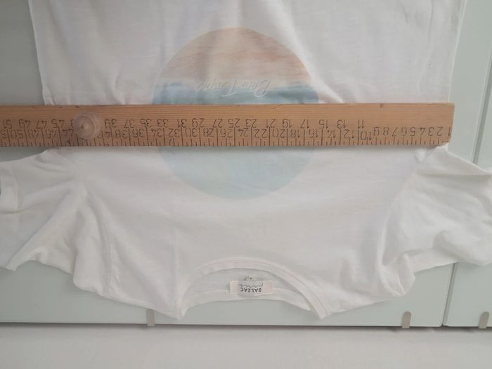 Balzac haut tee-shirt été T.36 en tbe - photo numéro 10