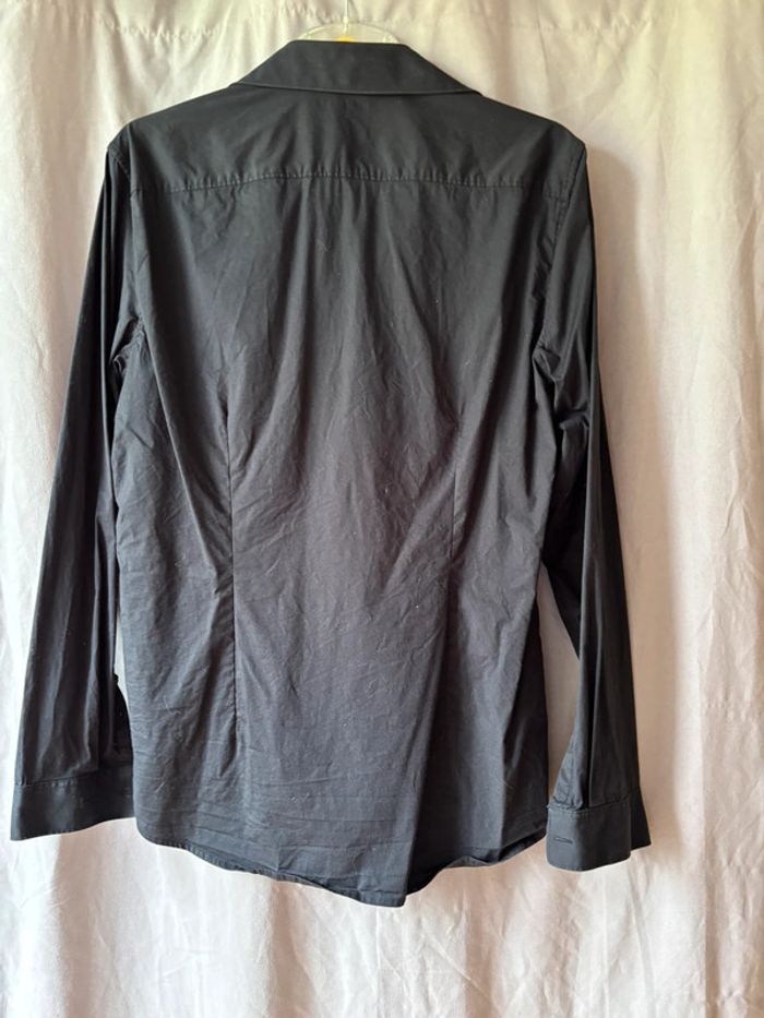 Chemise manche longue noir Jules - photo numéro 5