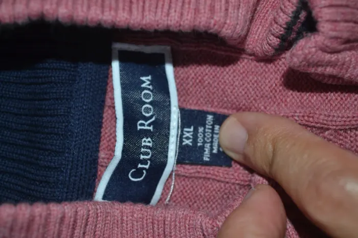 Pull torsadé quart zip Club room - Taille XXL - photo numéro 3