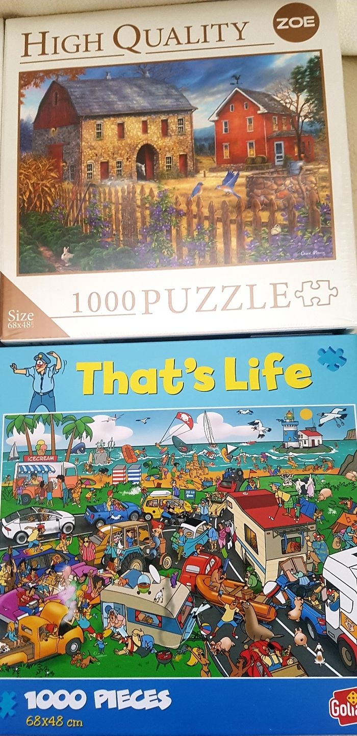 Lot de 4 puzzles en 1000 pièces dont 3 Neufs - photo numéro 3