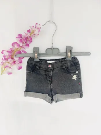 Magnifique short en jean Lulu Castagnettes 6 mois