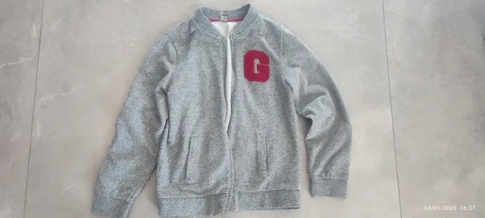Sweat zippé garçon Tape à l’œil 12 ans – style varsity - photo numéro 2
