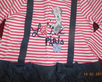 Robe 12-18 mois Minnie PARIS Disney