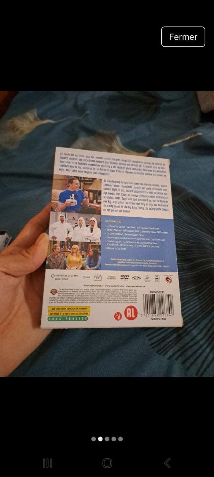 The big bang theory serie saison 8 complet DVD - photo numéro 2