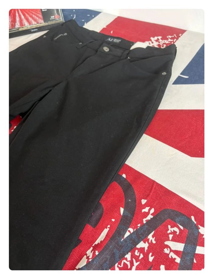 Pantalon de costume Armani Jeans taille 40 patte d’éléphant - photo numéro 12